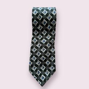 (NWOT) ISAAC ZELCER Mens Tie 100% Silk Made in Italy